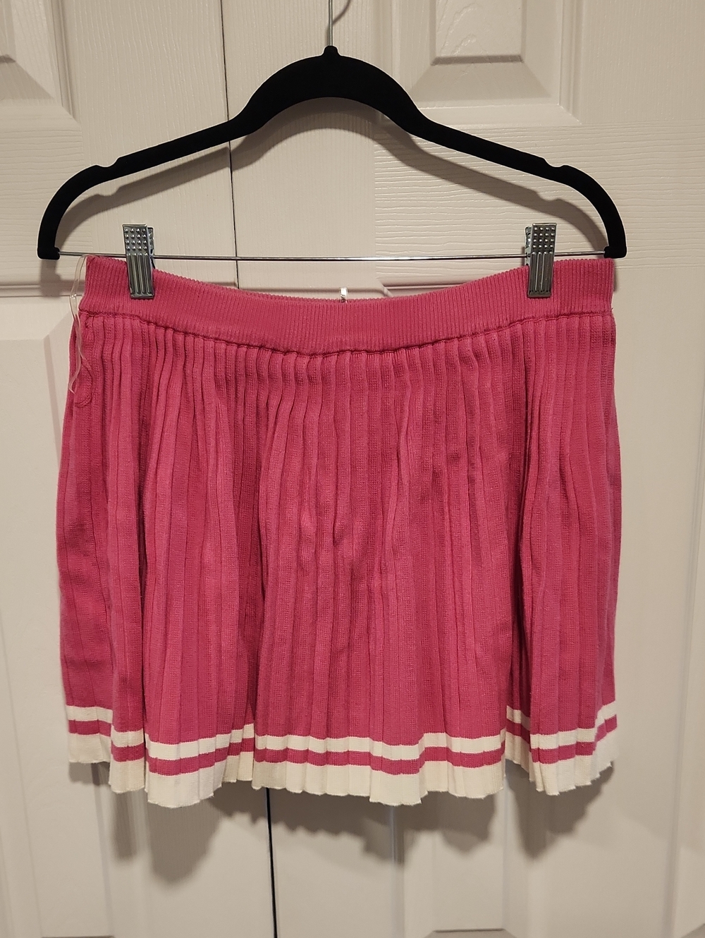 NWOT Entro Preppy Pleats Knit Skort